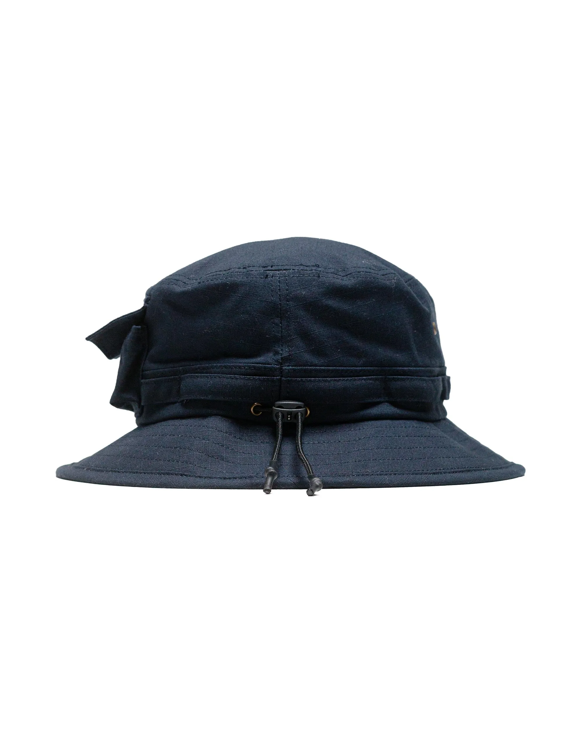 Beams Plus Lost & Found MIL Jungle Hat Cotton Ripstop Navy