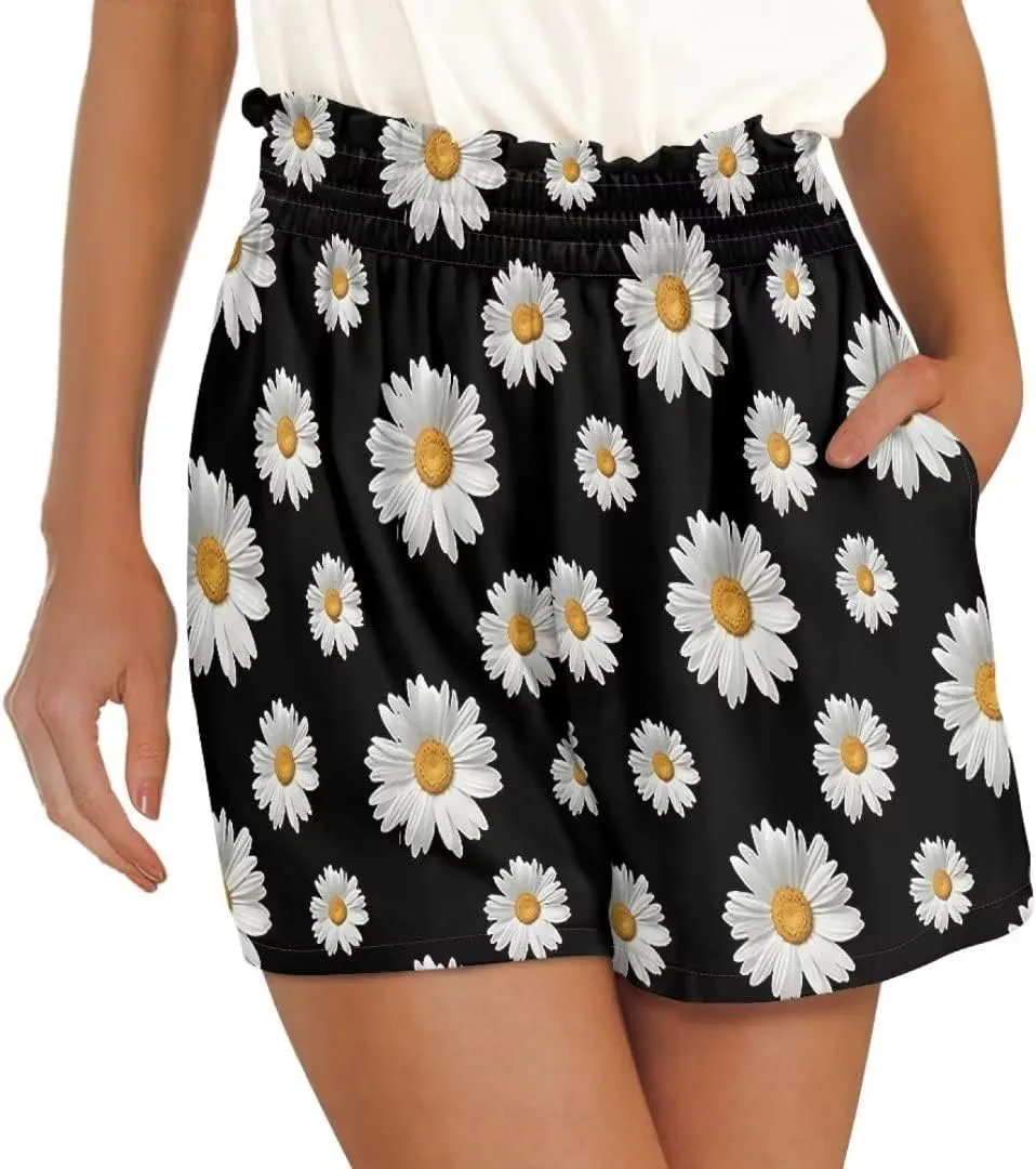 Beauty Collector Women Athletic Shorts High Waisted Gym Running Shorts Flowy Workout Shorts