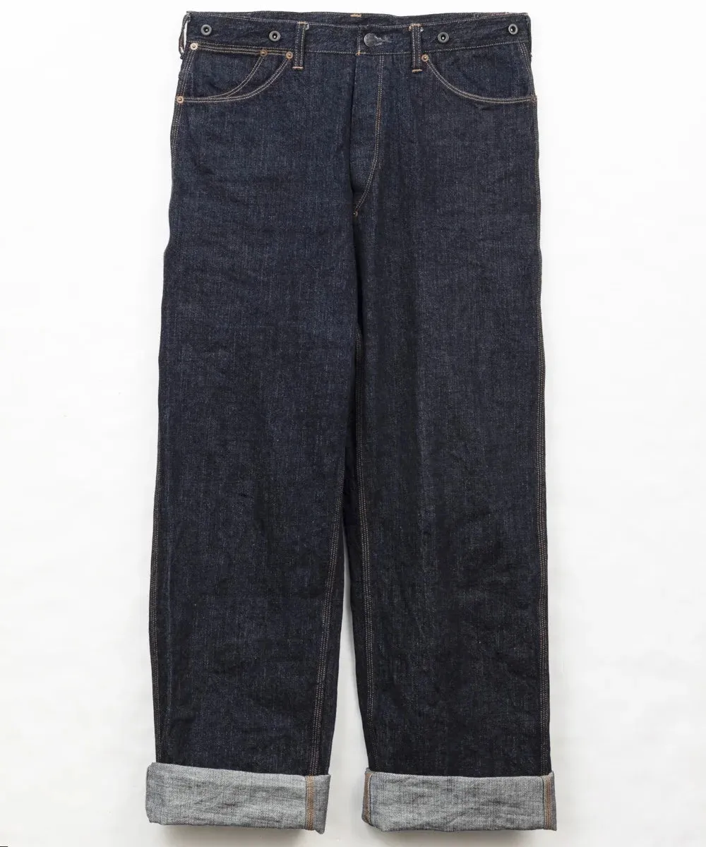 Belafonte Ragtime Clothing, Garage Denim Buckleback 11.50 oz, Indigo, BF-23-36