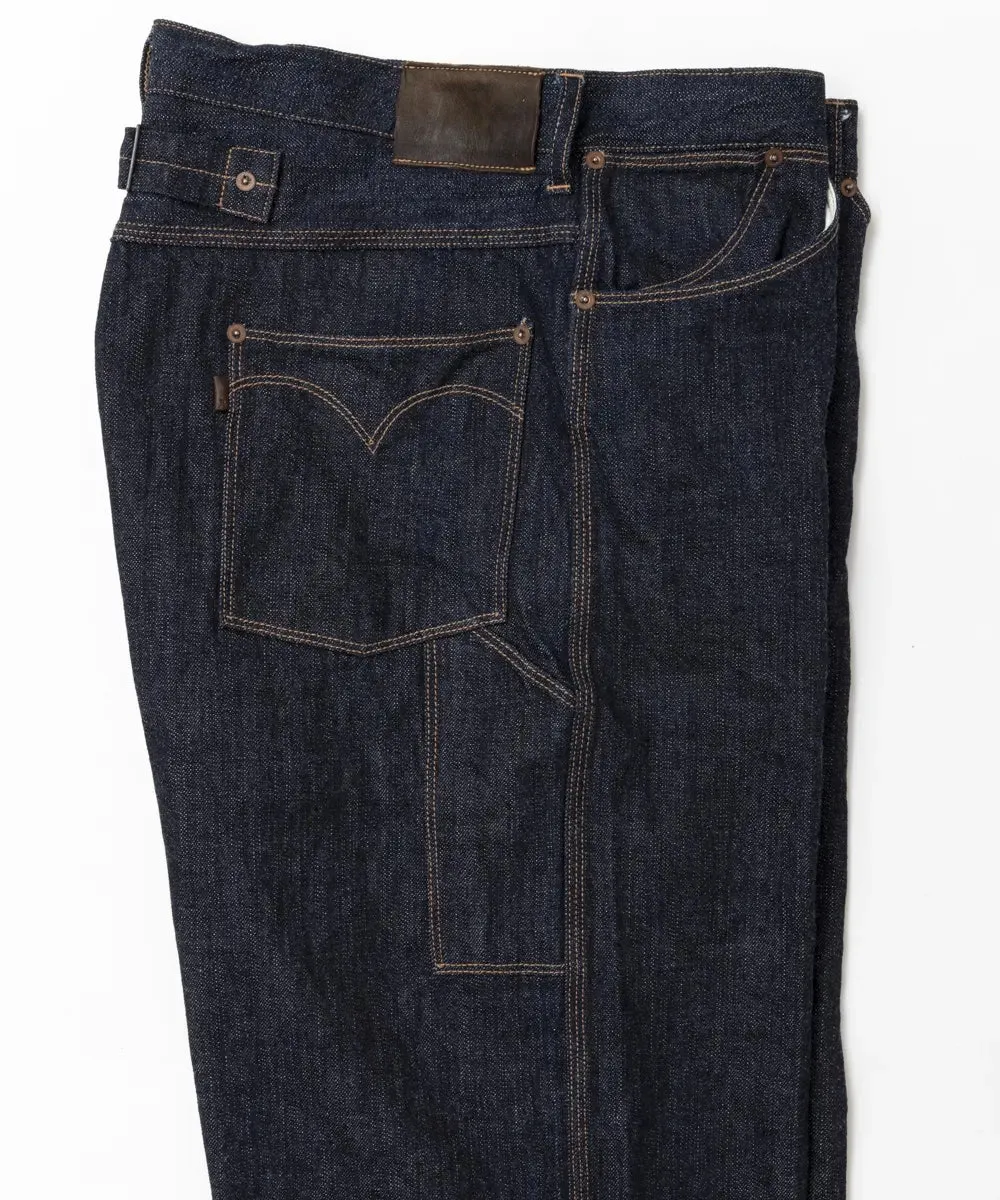 Belafonte Ragtime Clothing, Garage Denim Buckleback 11.50 oz, Indigo, BF-23-36