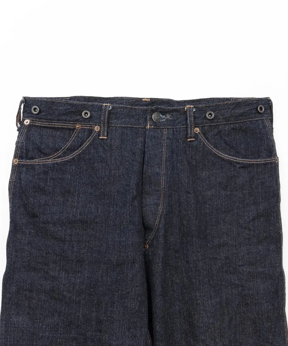 Belafonte Ragtime Clothing, Garage Denim Buckleback 11.50 oz, Indigo, BF-23-36