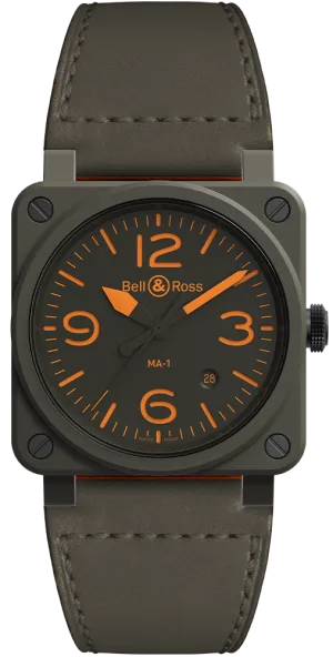 Bell & Ross Watch BR 03 92 MA-1 Limited Edition D