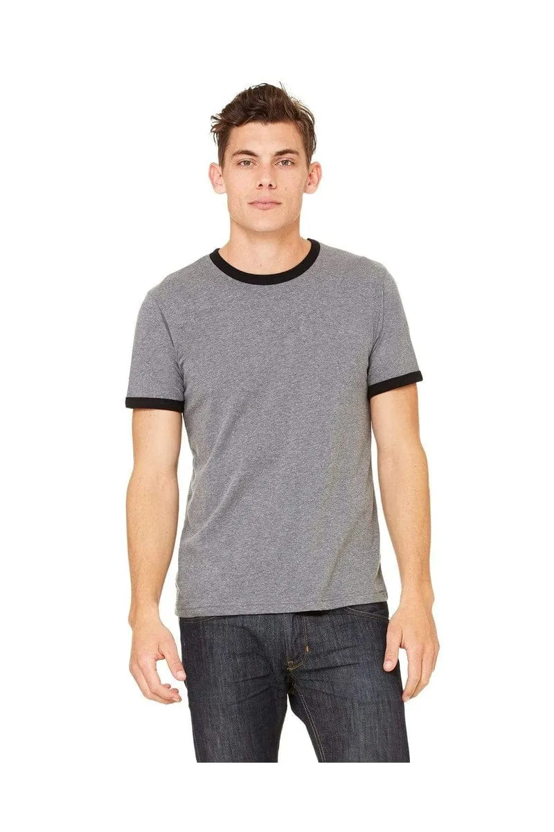 Bella Canvas 3055C: Men's Jersey Ringer T-Shirt