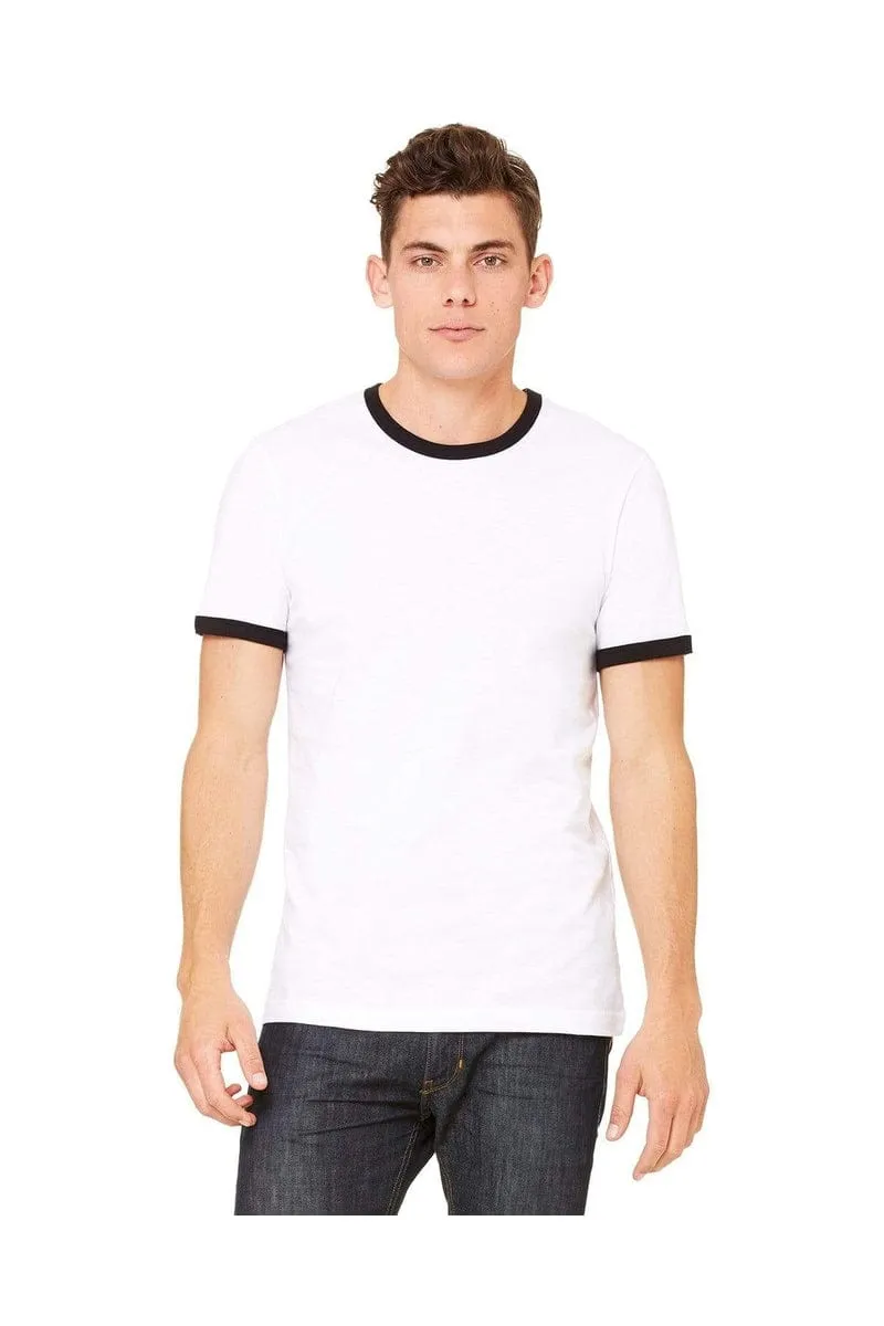 Bella Canvas 3055C: Men's Jersey Ringer T-Shirt