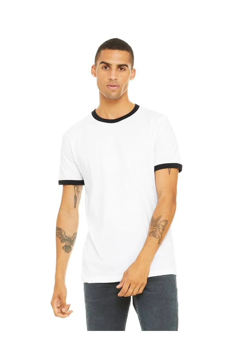 Bella Canvas 3055C: Men's Jersey Ringer T-Shirt