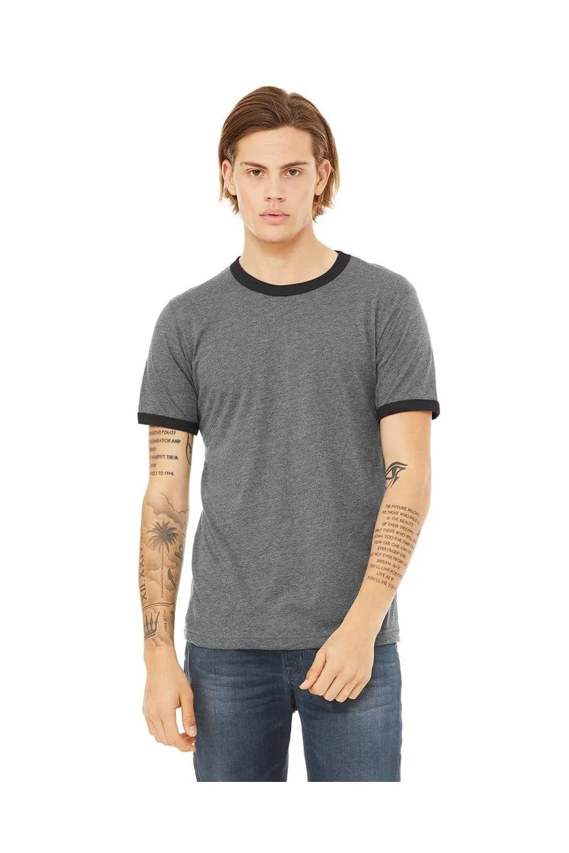 Bella Canvas 3055C: Men's Jersey Ringer T-Shirt