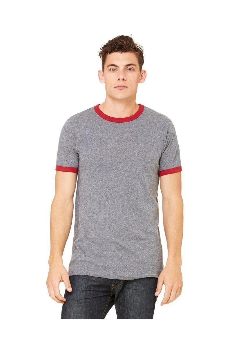 Bella Canvas 3055C: Men's Jersey Ringer T-Shirt