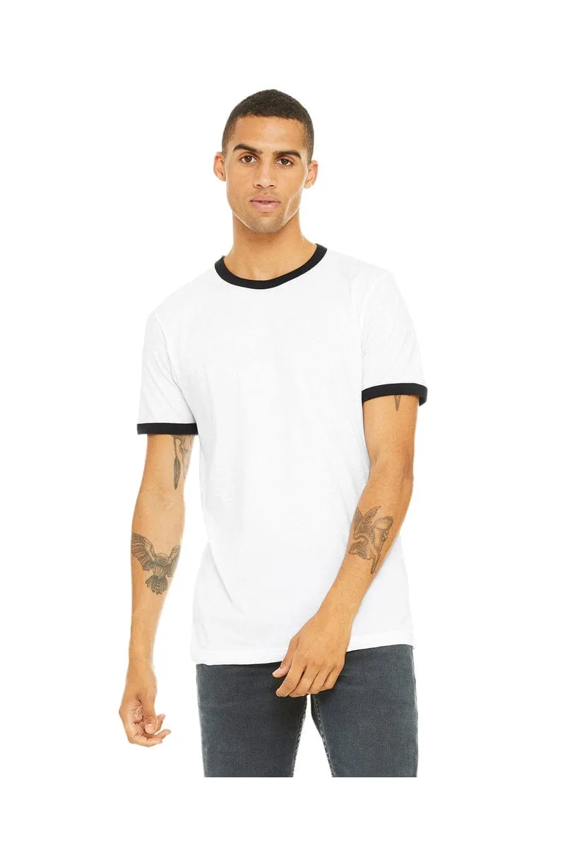 Bella Canvas 3055C: Men's Jersey Ringer T-Shirt