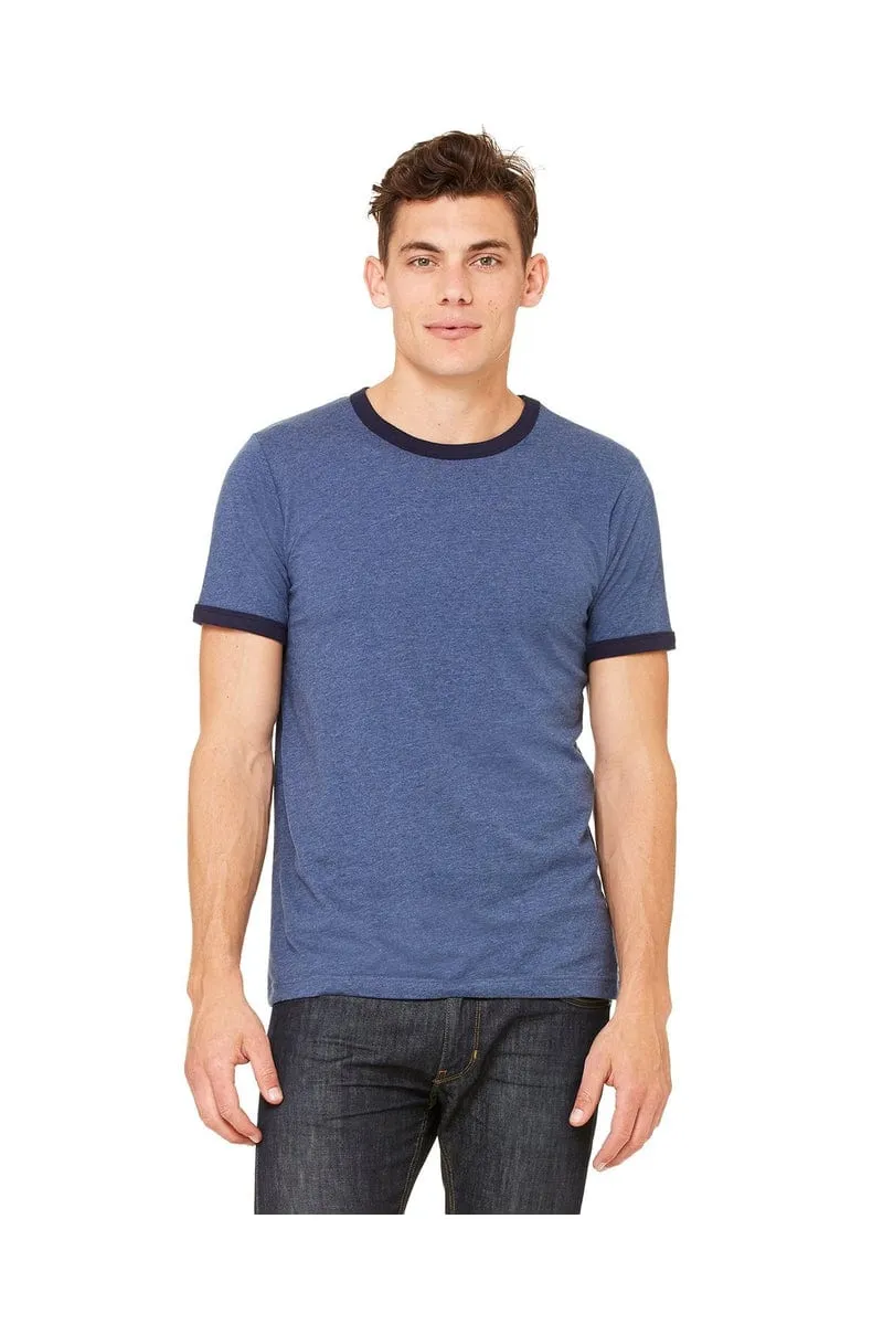 Bella Canvas 3055C: Men's Jersey Ringer T-Shirt