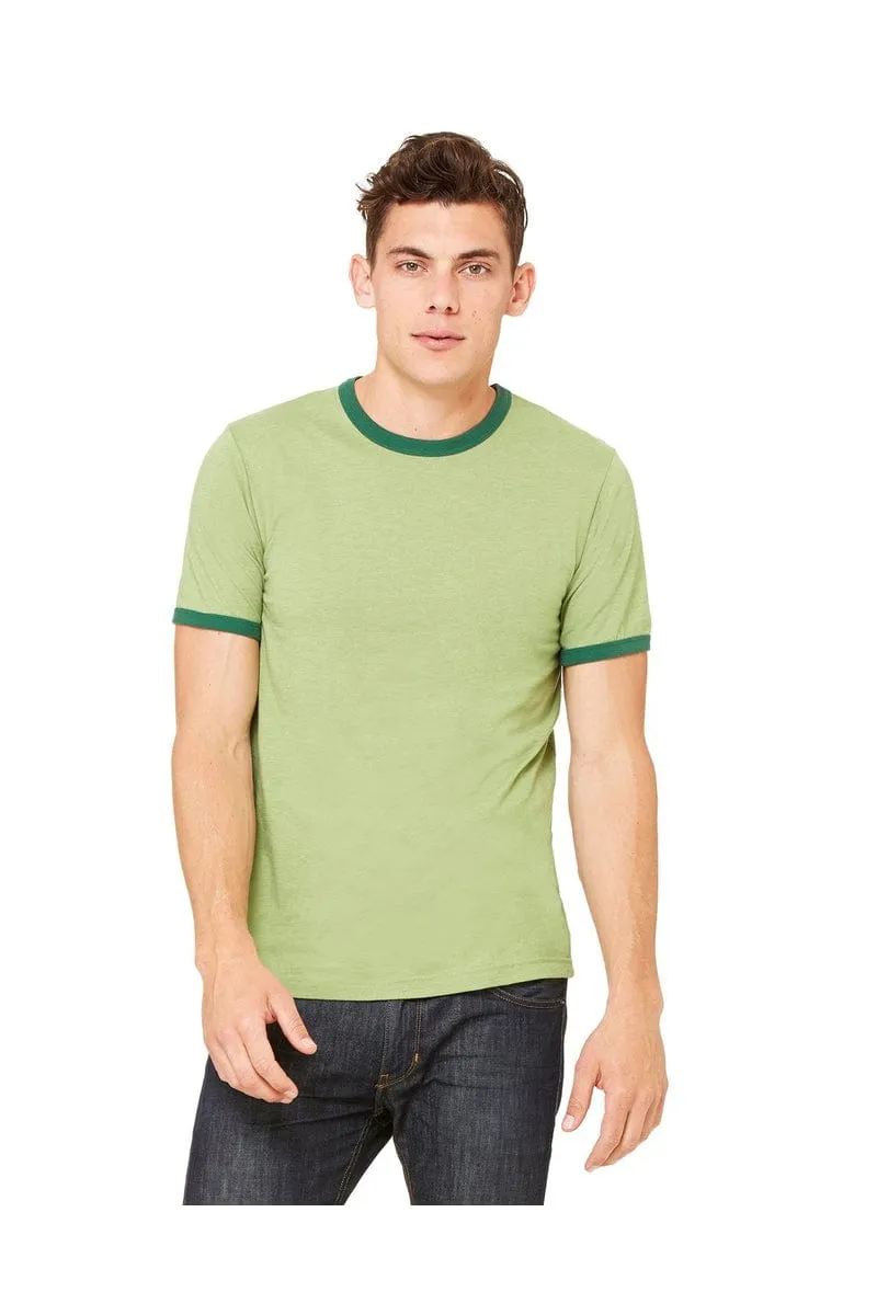 Bella Canvas 3055C: Men's Jersey Ringer T-Shirt