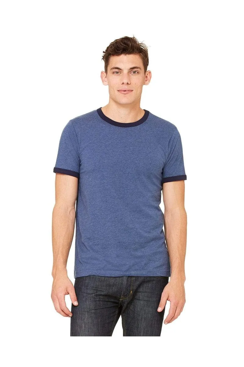 Bella Canvas 3055C: Men's Jersey Ringer T-Shirt