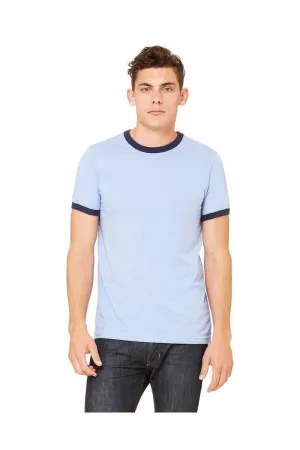Bella Canvas 3055C: Men's Jersey Ringer T-Shirt