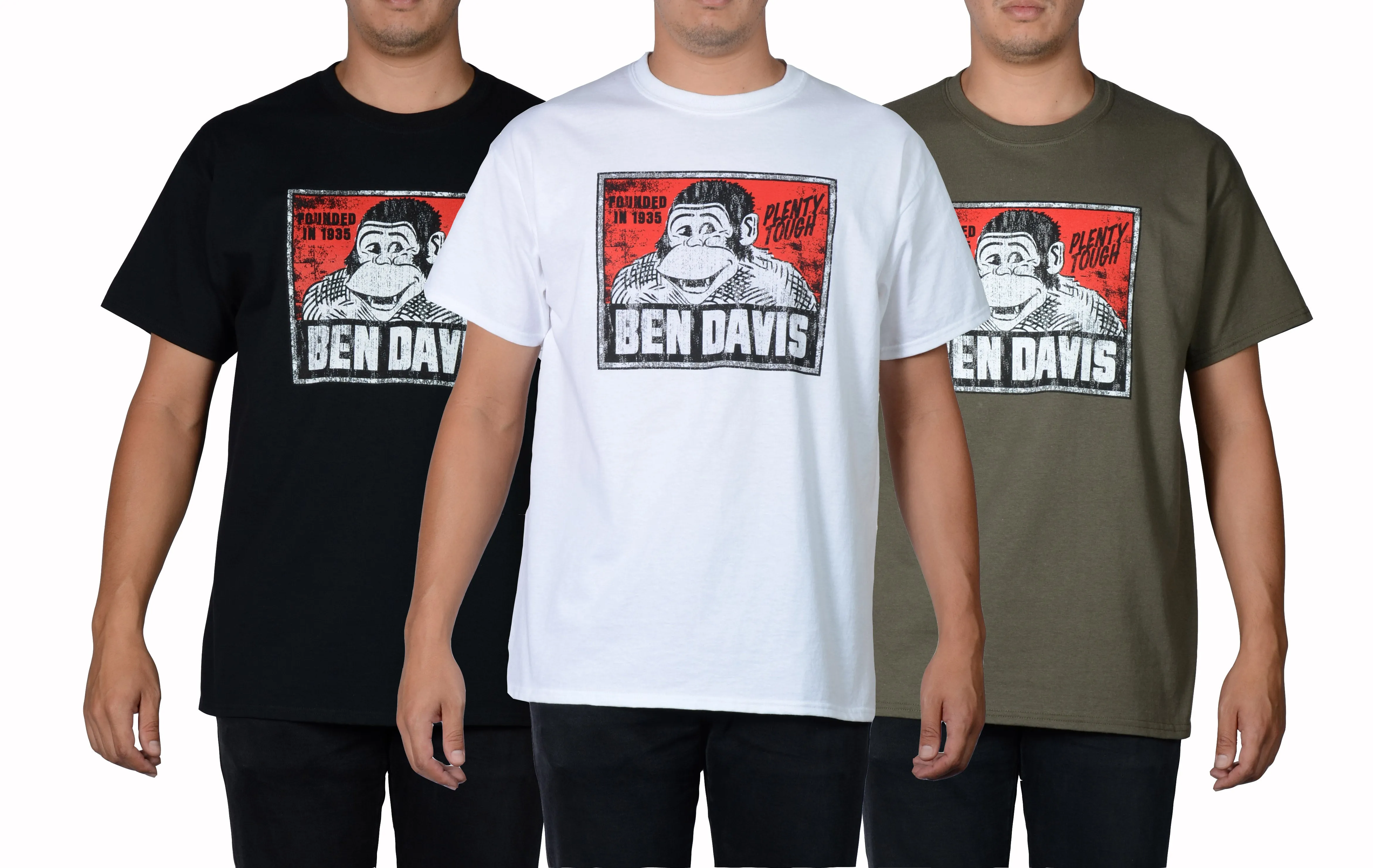 Ben Davis Vintage Logo T-shirt - Black