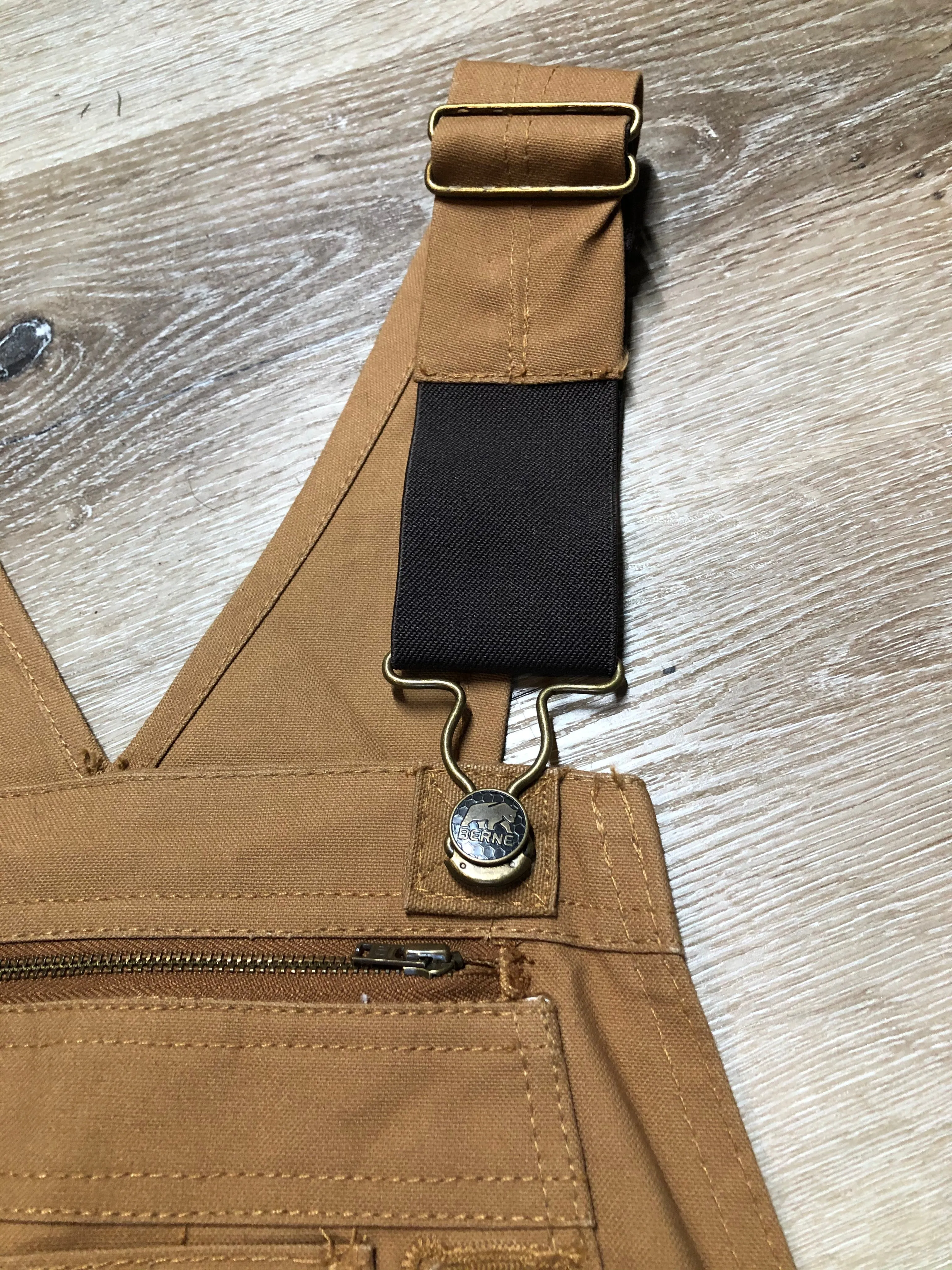 Berne Brown Duck Bib Overalls SOLD