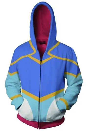 BFJFY Voltron: Legendary Defender Hoodies - Princess Allura Zip Up Hoodie