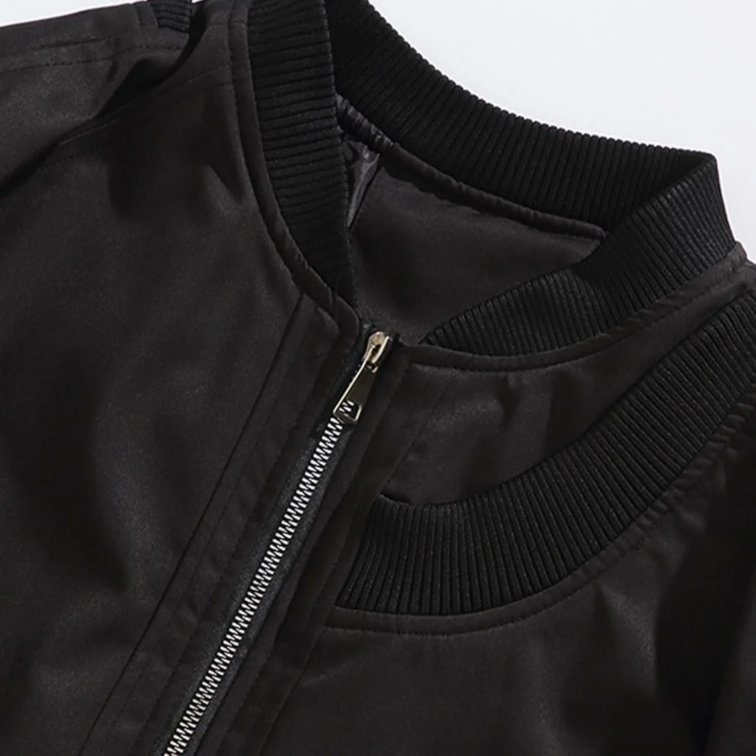 Bidobibo Quilted Jacket Men Lightweight Solid Warm Coat Plus Size Trendy Winter Coats for Men Long Sleeve Puffer Jackets