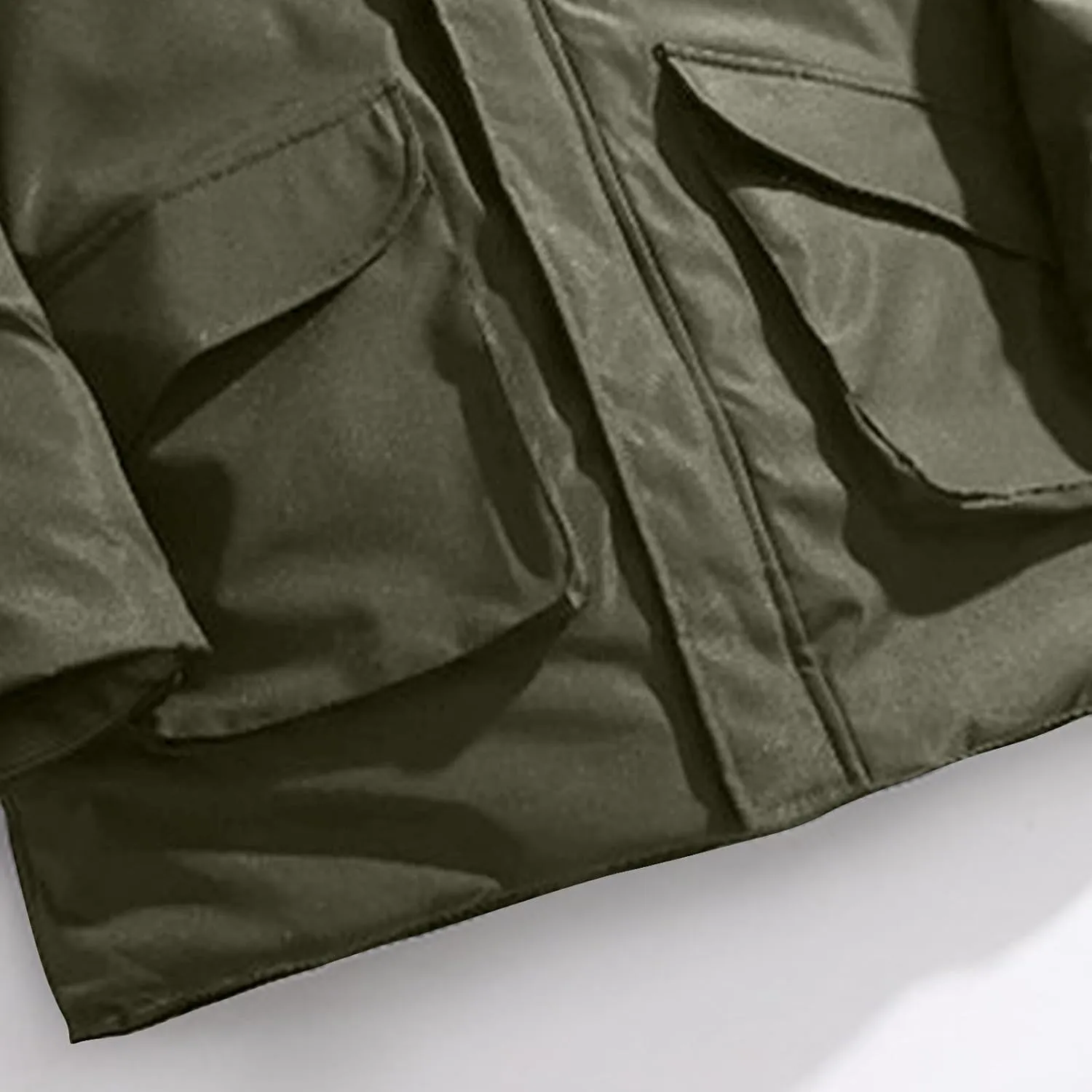 Bidobibo Reversible Quilted Jacket Men Winter Jacket with Fur Hood Winter Coats for Men Warm Parka Long Sleeve Puffer Coat