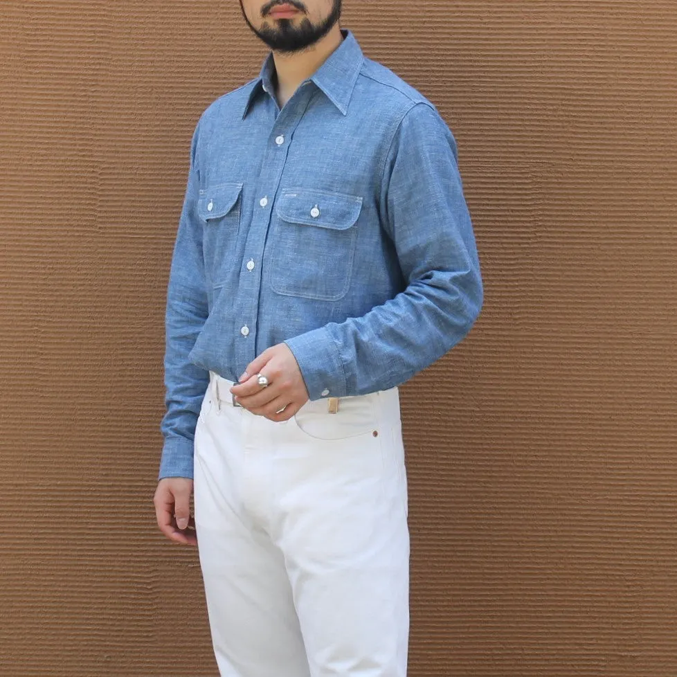 BIG A SHIRTS CHAMBRAY INDIGO