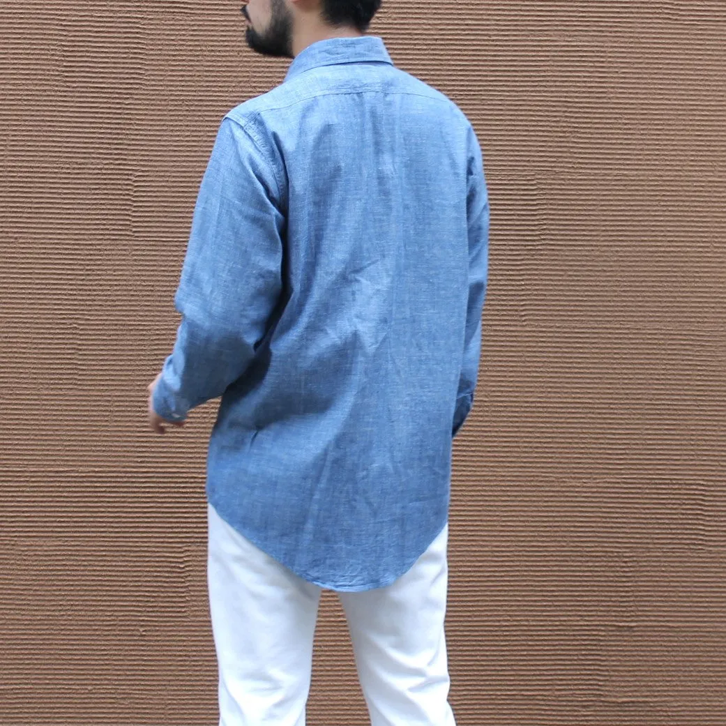 BIG A SHIRTS CHAMBRAY INDIGO