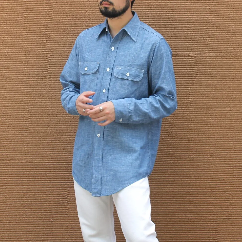 BIG A SHIRTS CHAMBRAY INDIGO