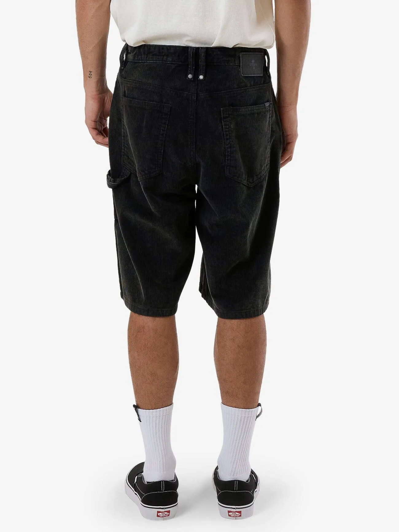 Big Slacker Cord Short - Black India Ink