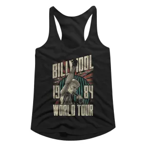 Billy Idol World Tour Women's Racerback