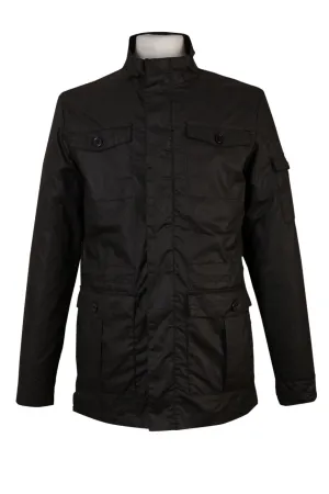 Black Lightweight Jacket Utility Military Raincoat - Brand New