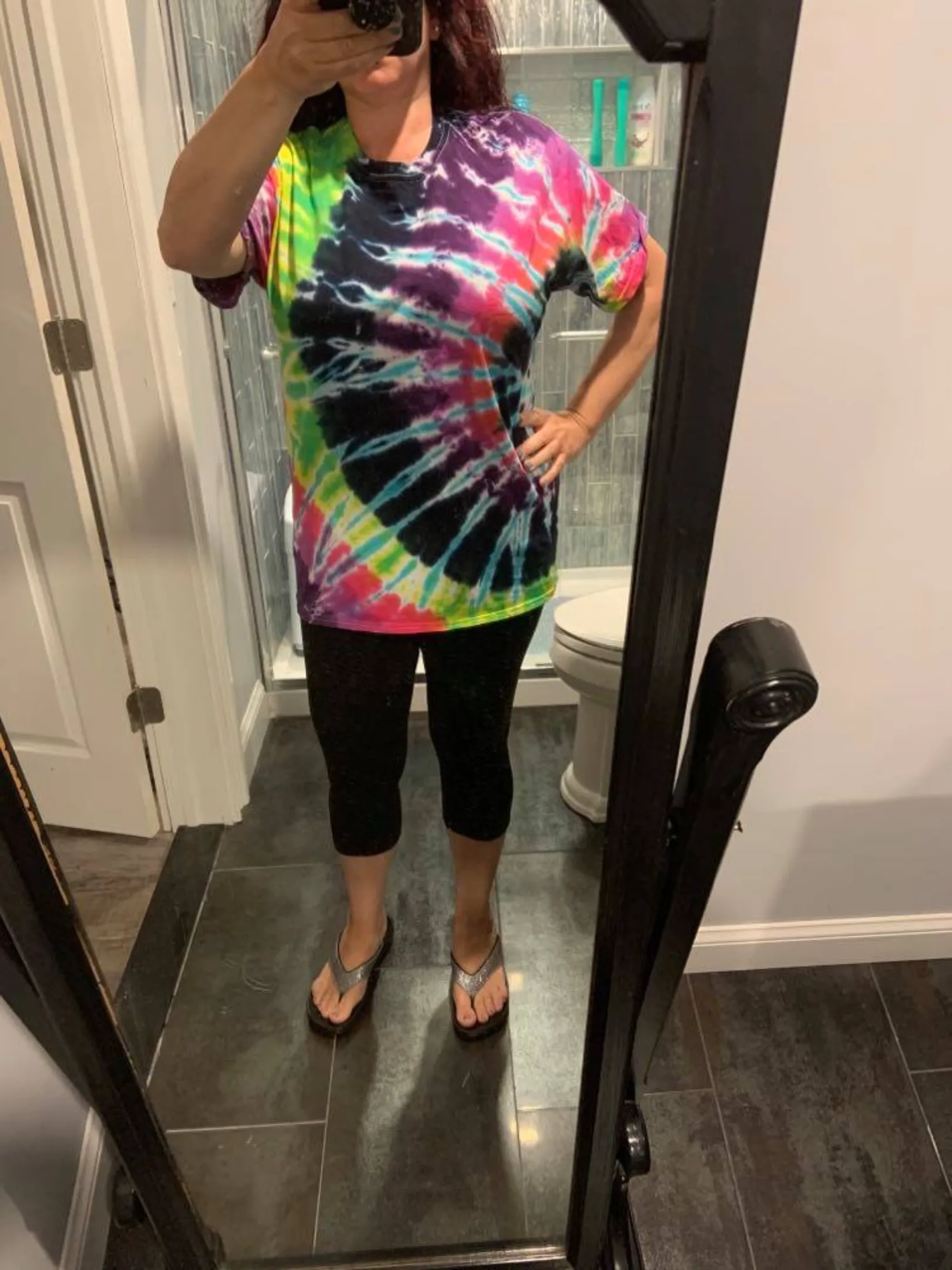 Blank Tie Dye 🌈- Black Swirl Clearance! Final Sale!