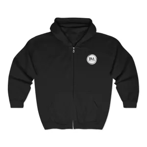 Blessed Journey Full Zip Hoodie – Unisex Faith-Inspired Wear