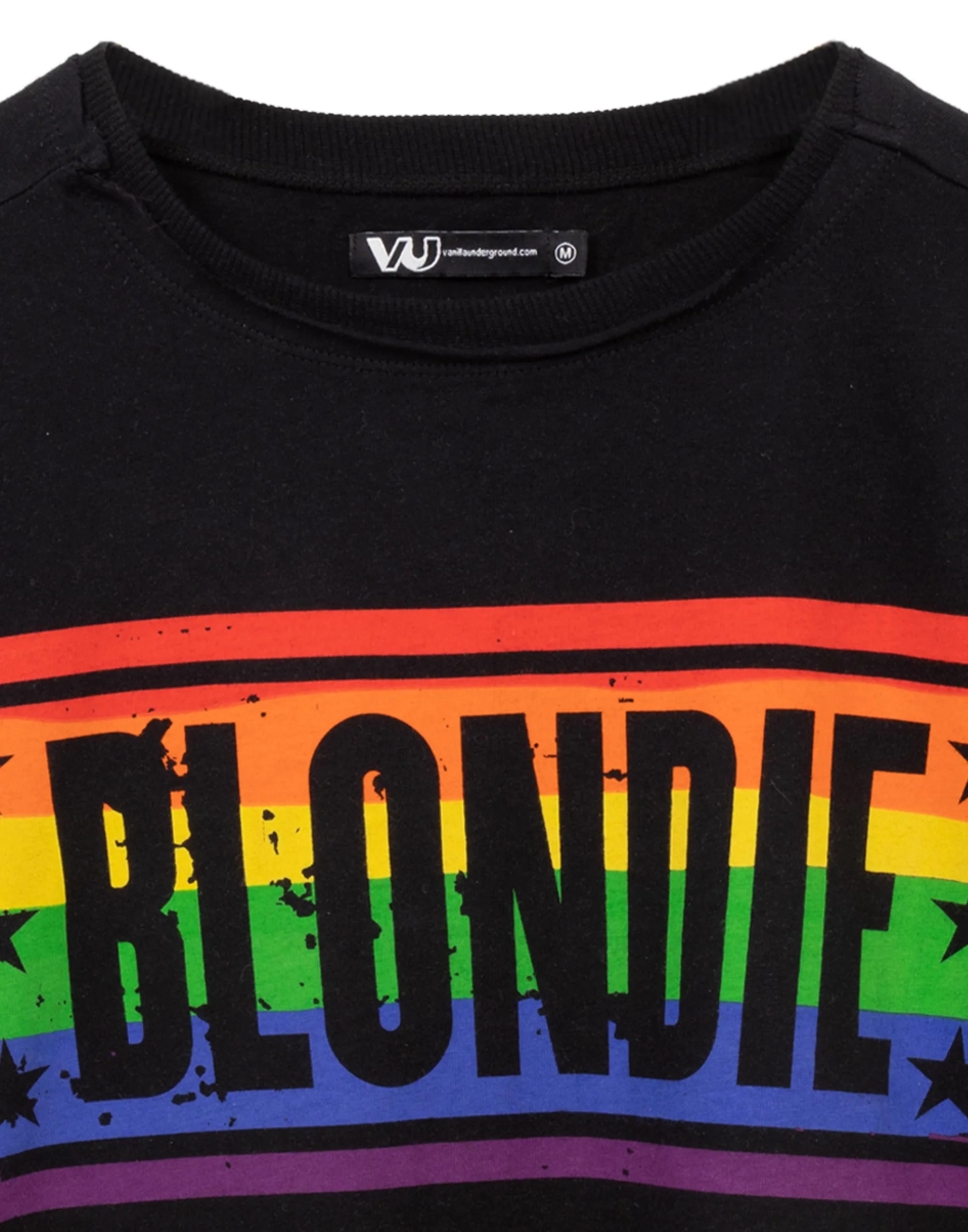 Blondie Rainbow Cropped T-Shirt For Women
