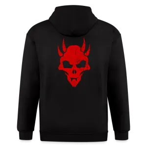 Blood Raiders Grunge Full Zip Hoodie