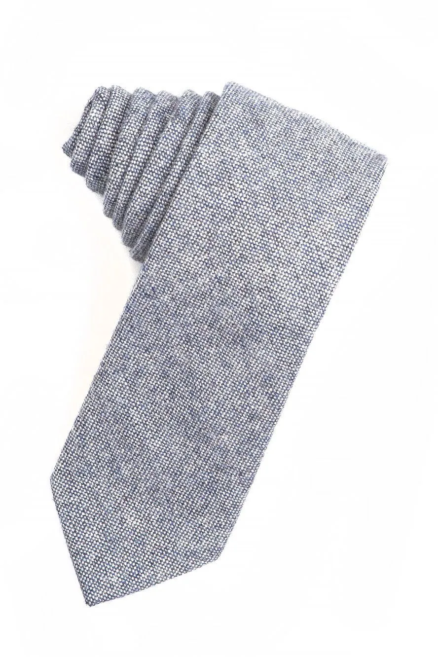 Blue Tweed Necktie