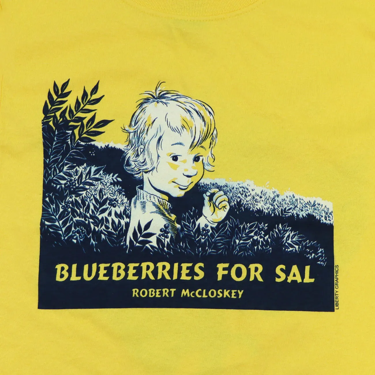 Blueberries for Sal Cover Youth T-Shirt by Liberty Graphics