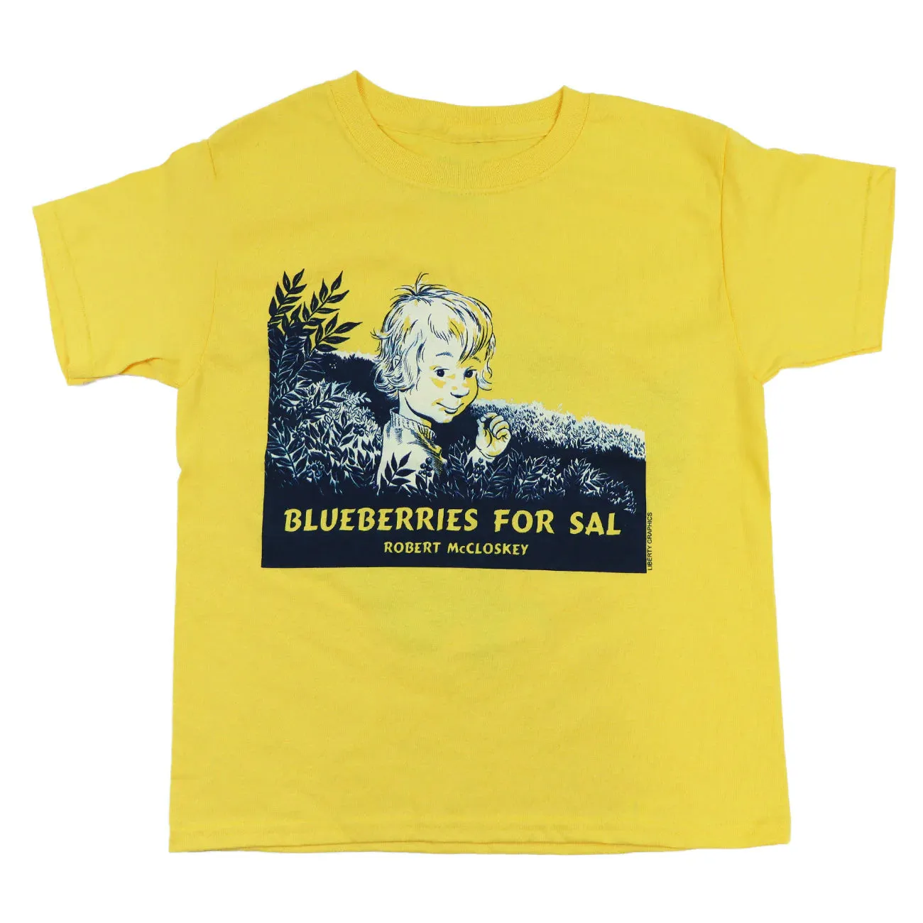 Blueberries for Sal Cover Youth T-Shirt by Liberty Graphics