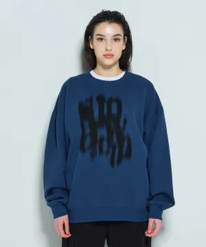 BLURRY LOGO SWEATSHIRTS