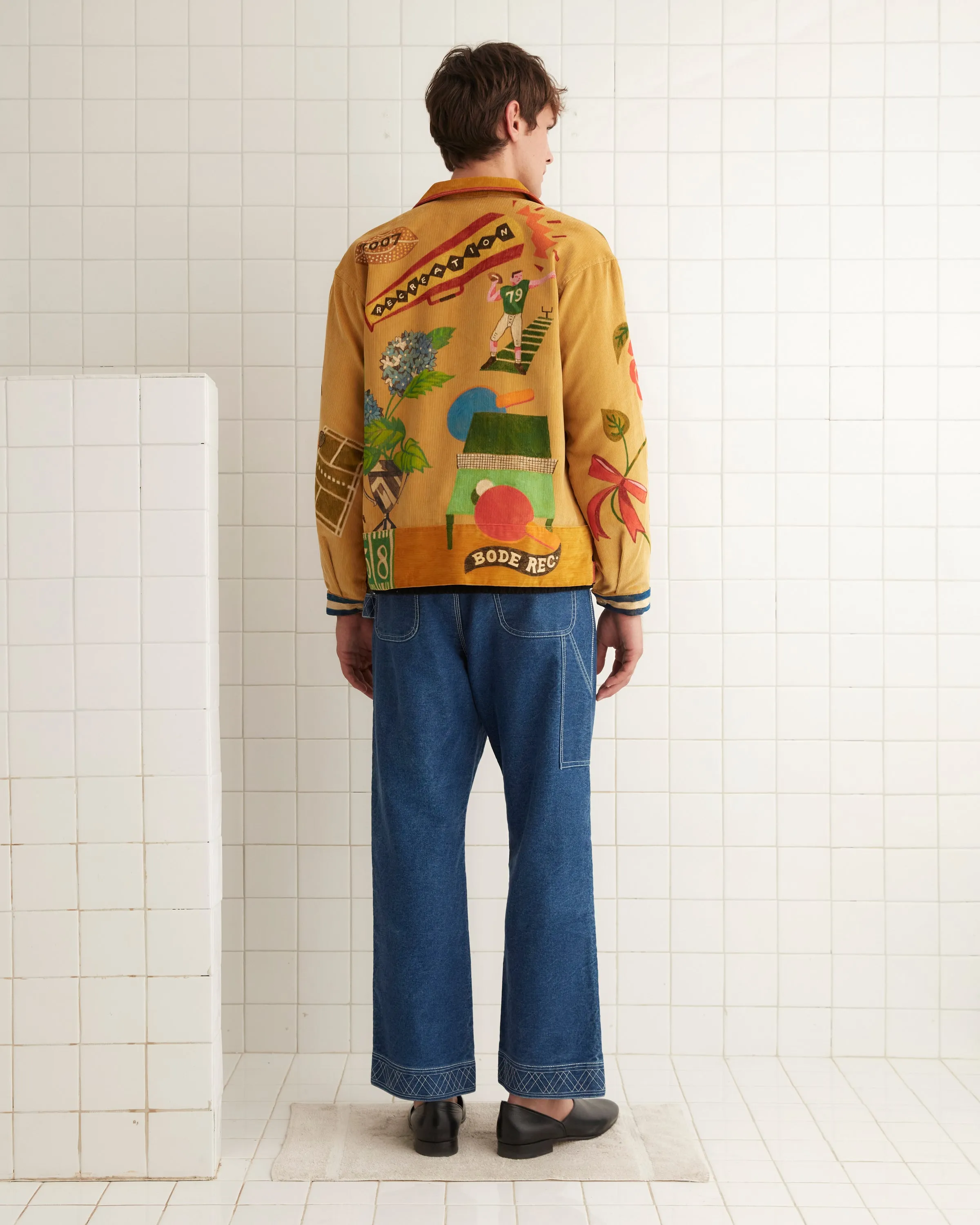 Bode Recreation Senior Cord Side Tab Jacket
