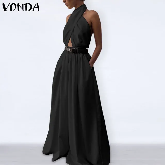 Bohemian Long Wideleg Rompers