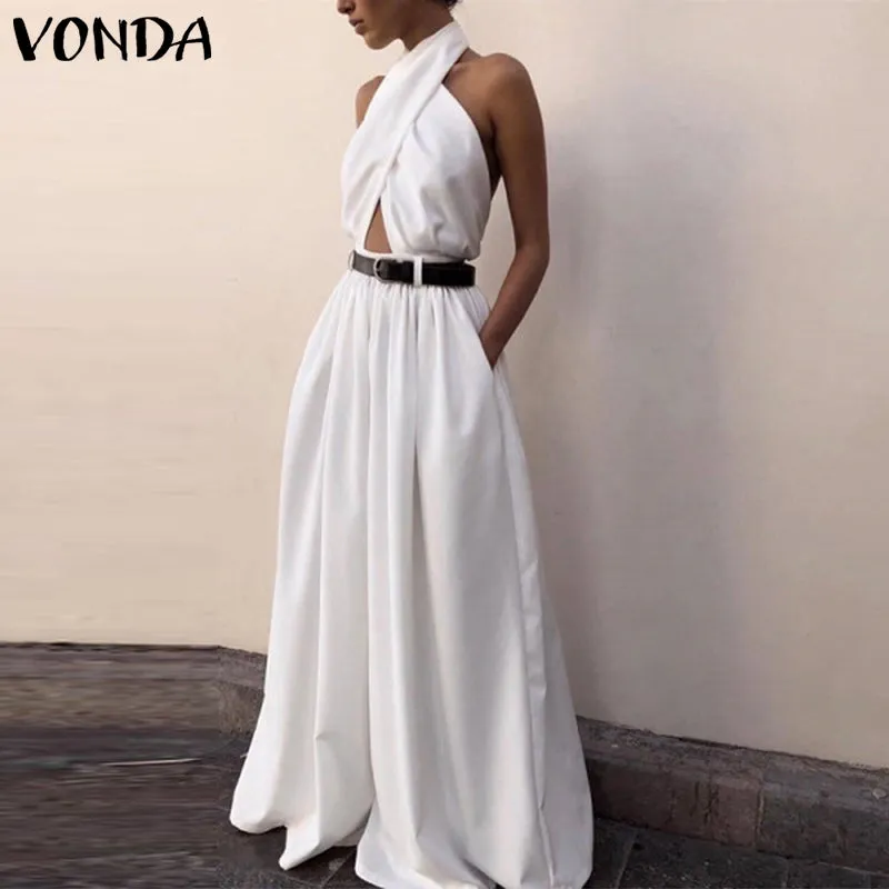 Bohemian Long Wideleg Rompers