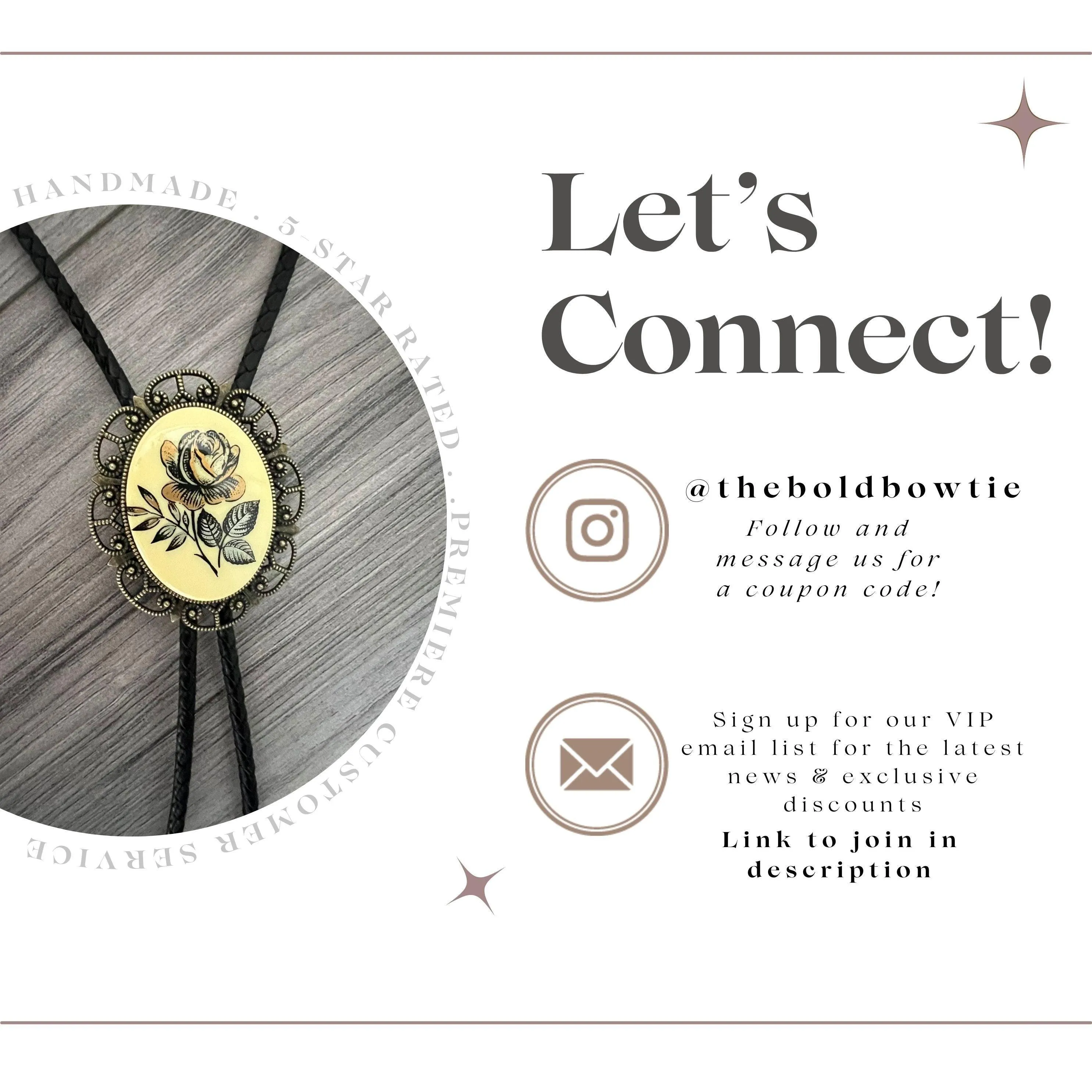 Bolo Tie with Armadillo Country Western Cowboy- Orange