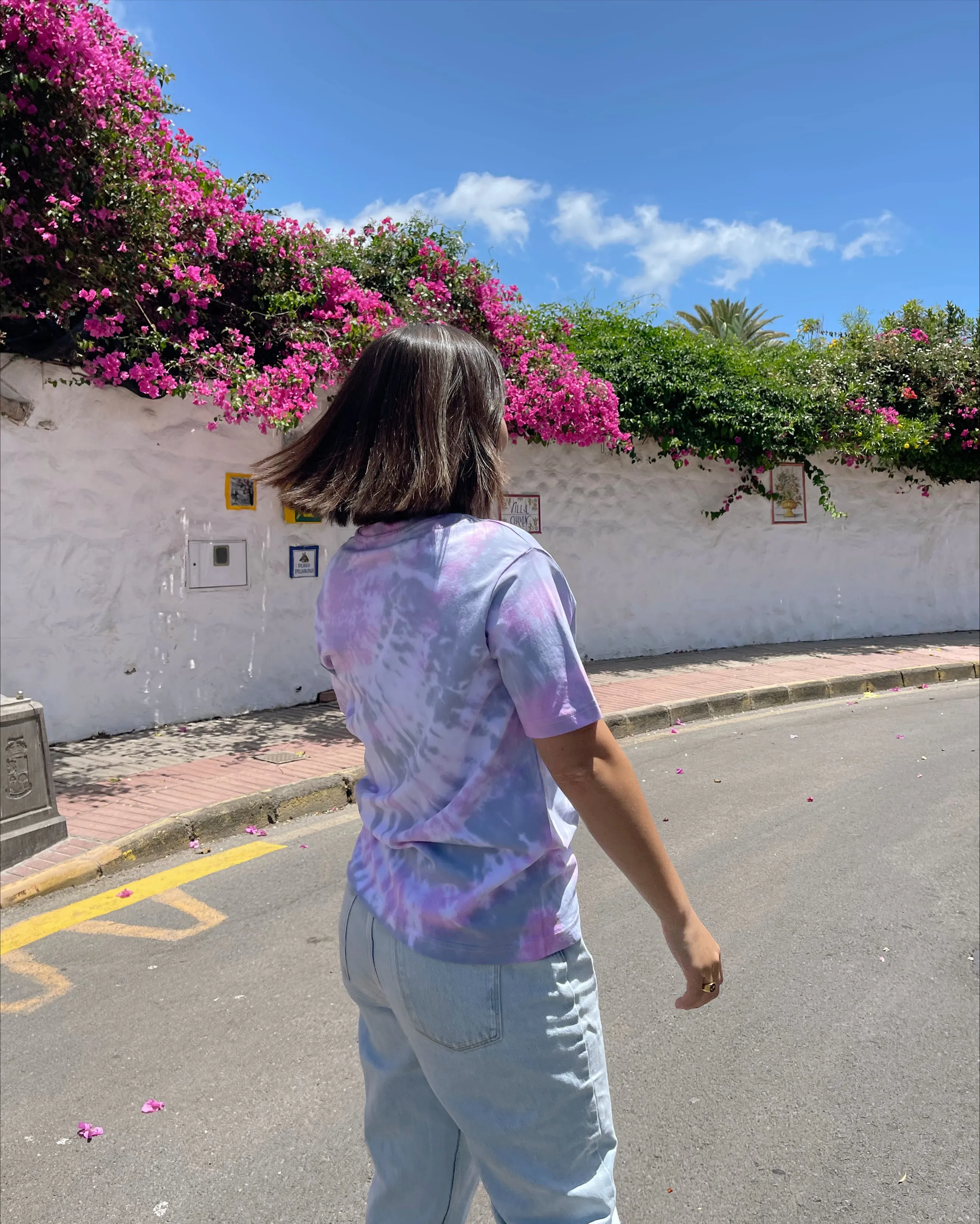 BONAIRE - Tie Dye Organic Cotton T-shirt