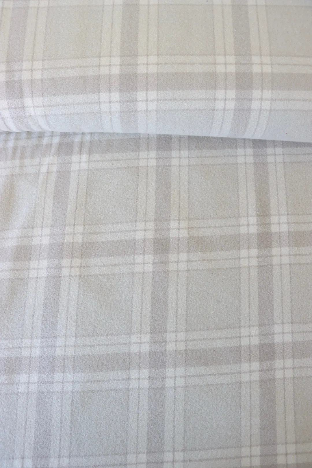 Bone & Ivory Plaid | Mammoth Flannel | Robert Kaufman