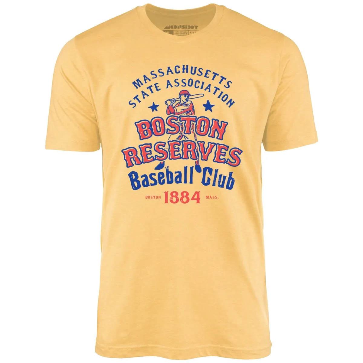 Boston Reserves - Massachusetts - Vintage Defunct Baseball Teams - Unisex T-Shirt
