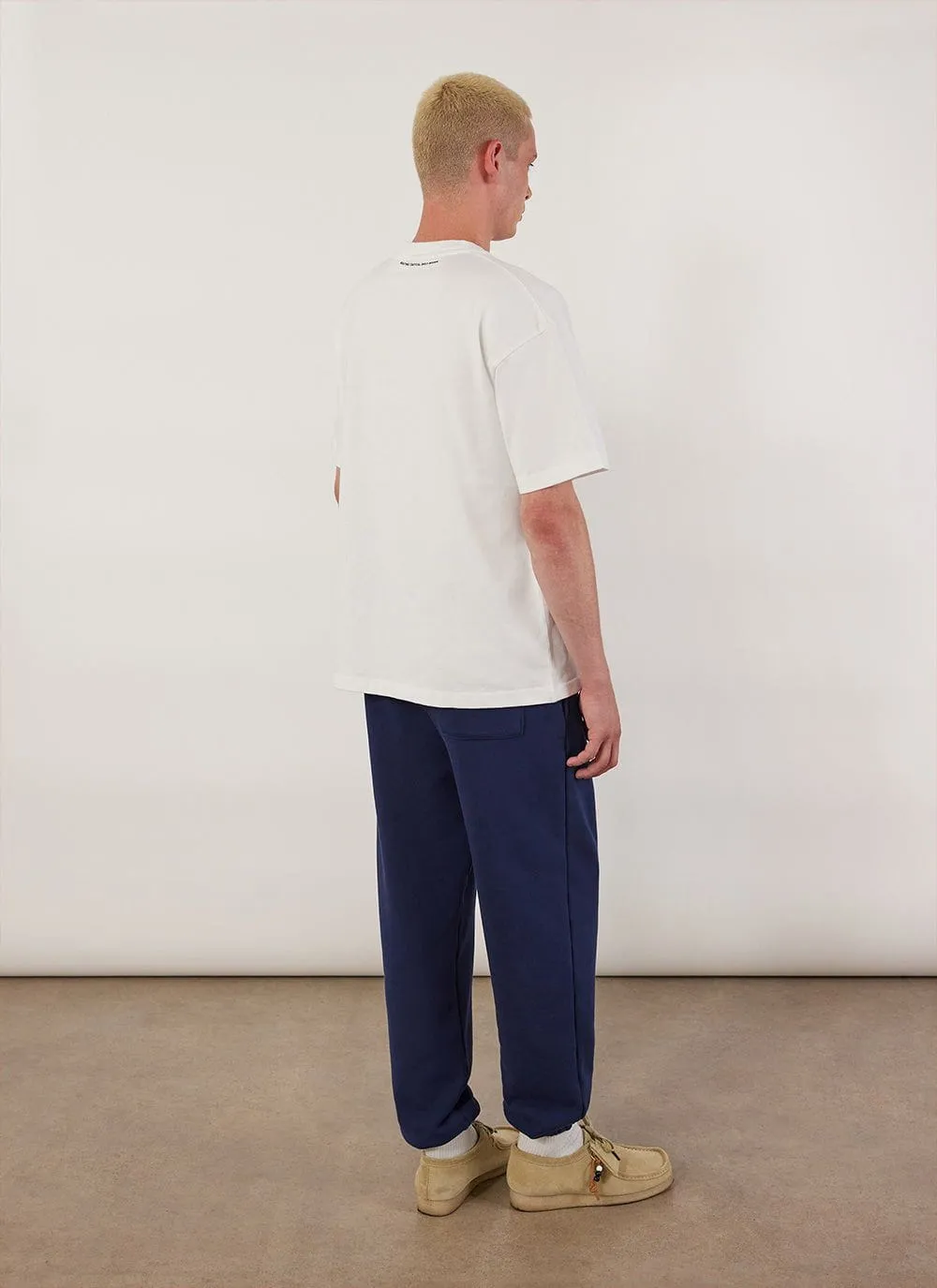 Bouquet Oversized T Shirt | Embroidered Organic Cotton | White