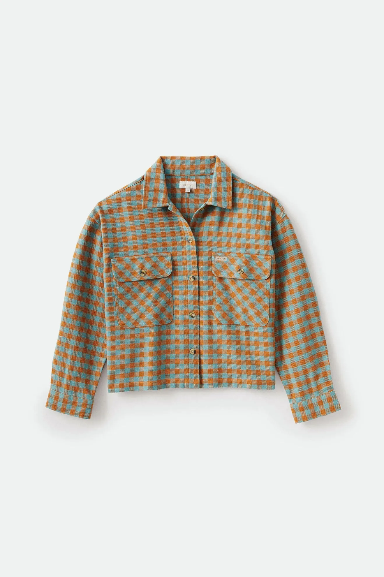 Bowery Women L/S Flannel - Ocean