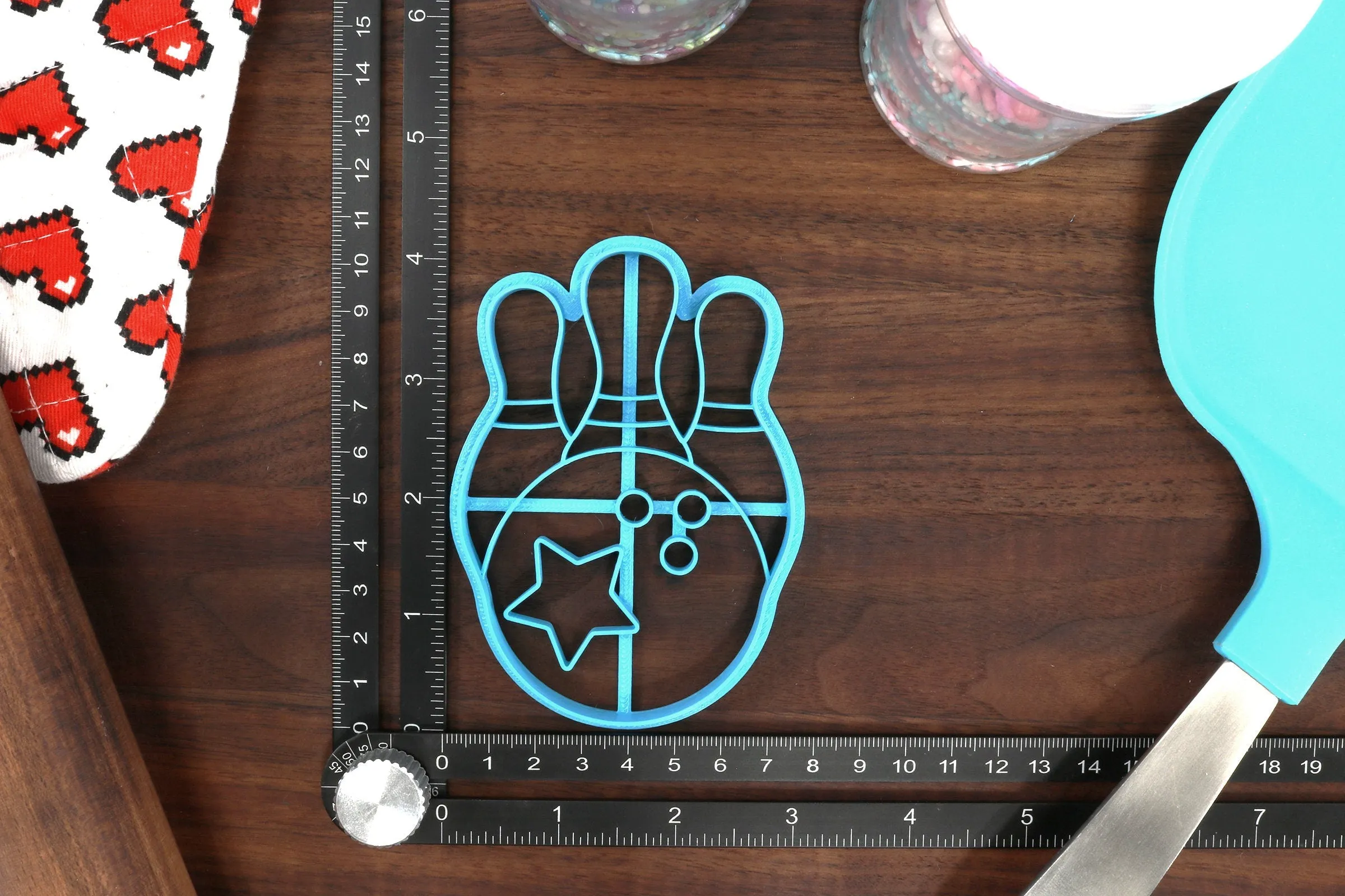 Bowling Cookie Cutters - Bowling Ball, Bowling Pin, Bowling Shirt, Bowling Shoe