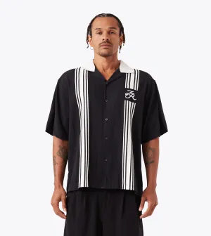 Bowling SS Shirt Black/White