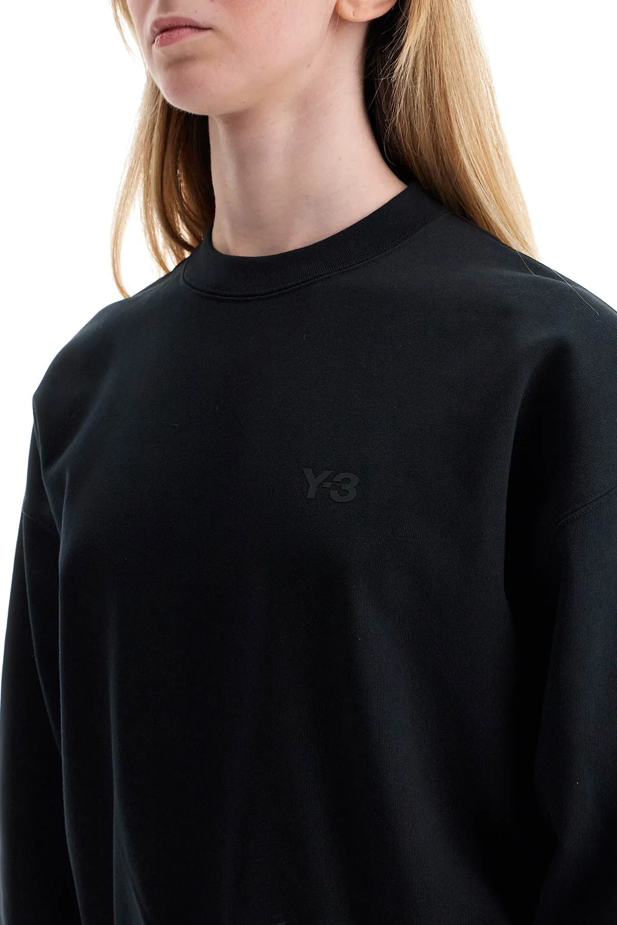 boxy crewneck sweat JD9789 BLACK