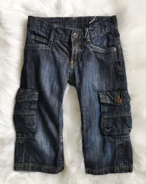 BOY SIZE 6 YEARS - MEXX Kids, Long Denim Shorts EUC B44