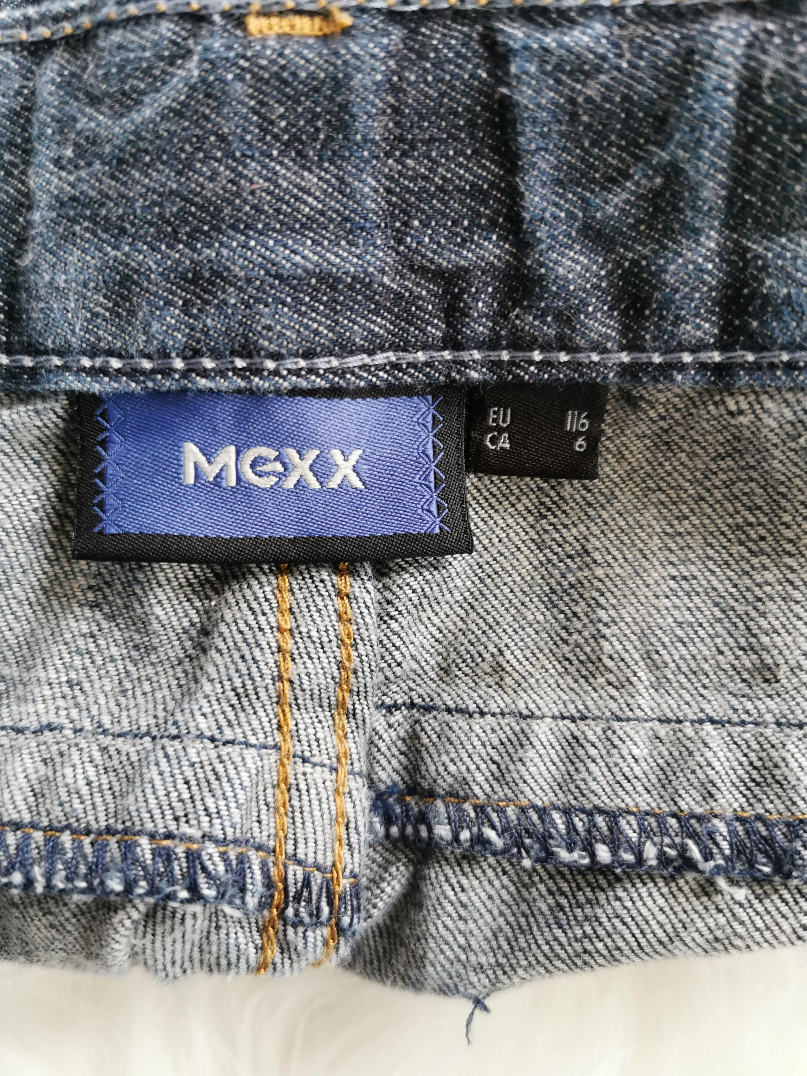 BOY SIZE 6 YEARS - MEXX Kids, Long Denim Shorts EUC B44