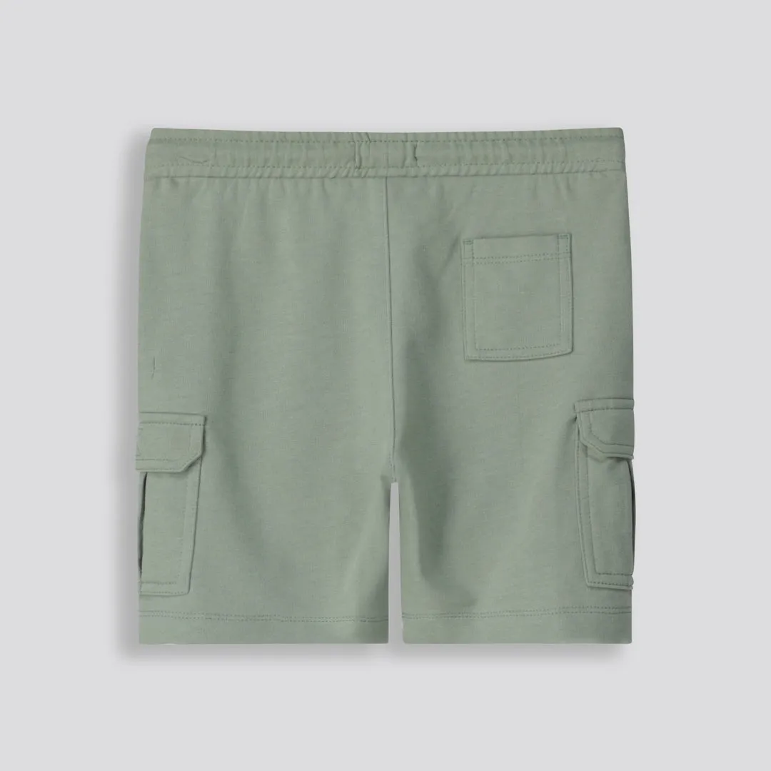 Boys Trackie Shorts _ 153369 _ Fatigue